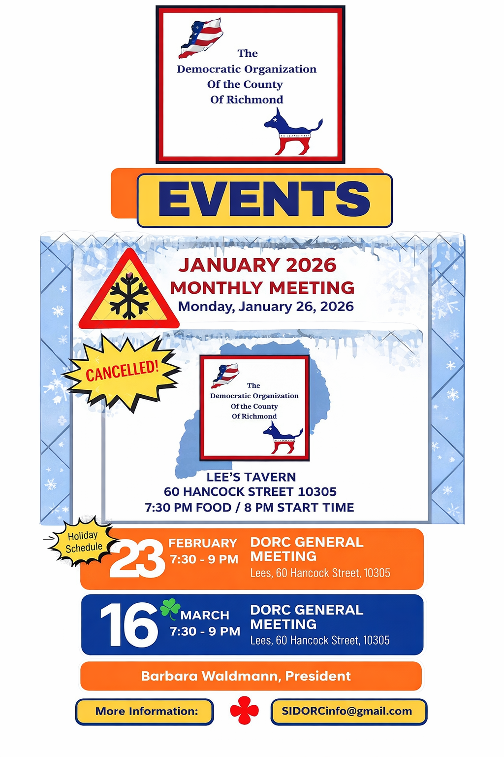 DORC Events Calendar